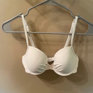 Lightly Lined White Aerie Bikini Swimsuit Top
